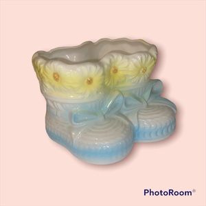 Vintage Rubens Nursery planter baby shower gift  Japan